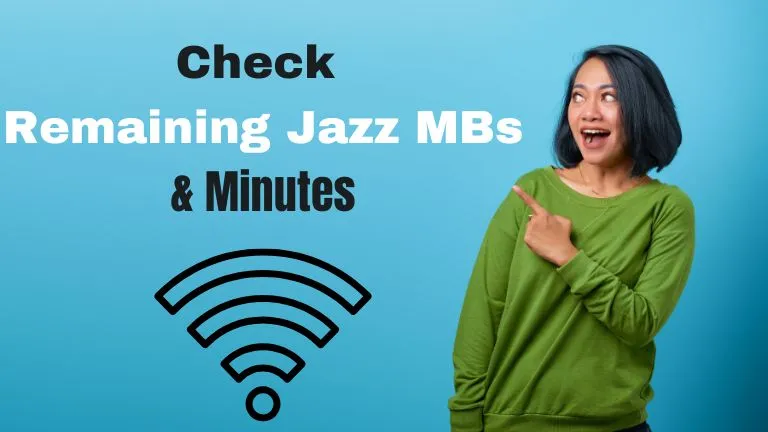 How to Check Remaining Jazz MBs & Minutes